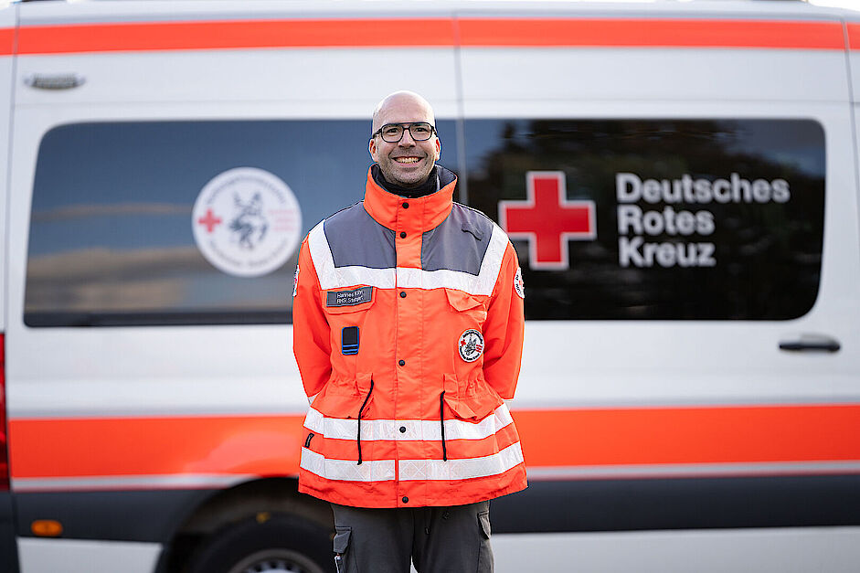 Hannes Köhn DRK Rettungshunde Stuttgart
